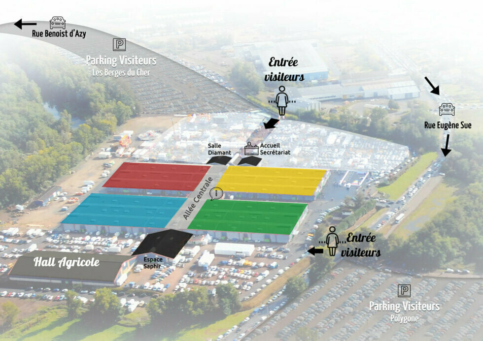 Plan de la Foire 